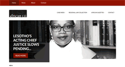 Desktop Screenshot of africanlii.org